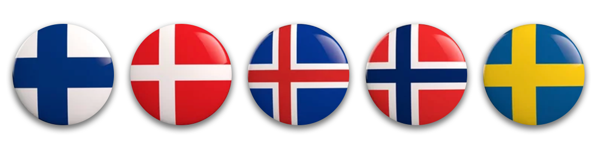 Nordics Flags